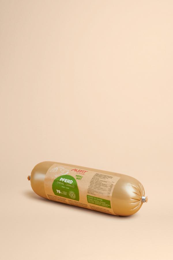 Hundewurst mit Pferdefleisch